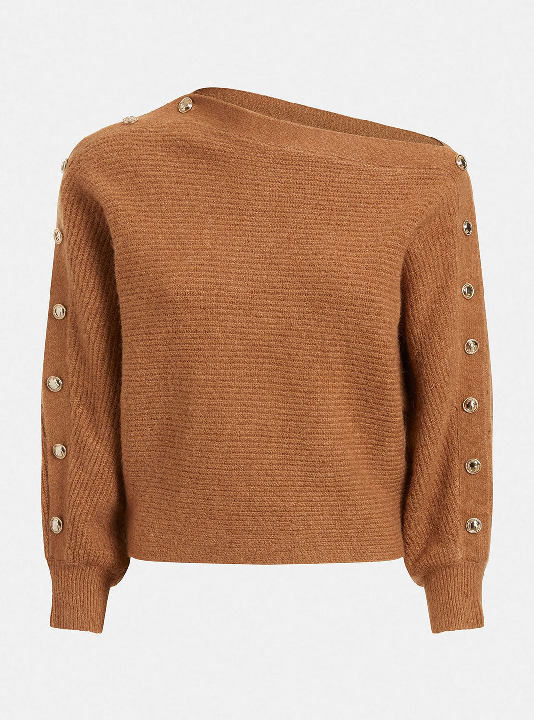 Brown Megan Knit Top