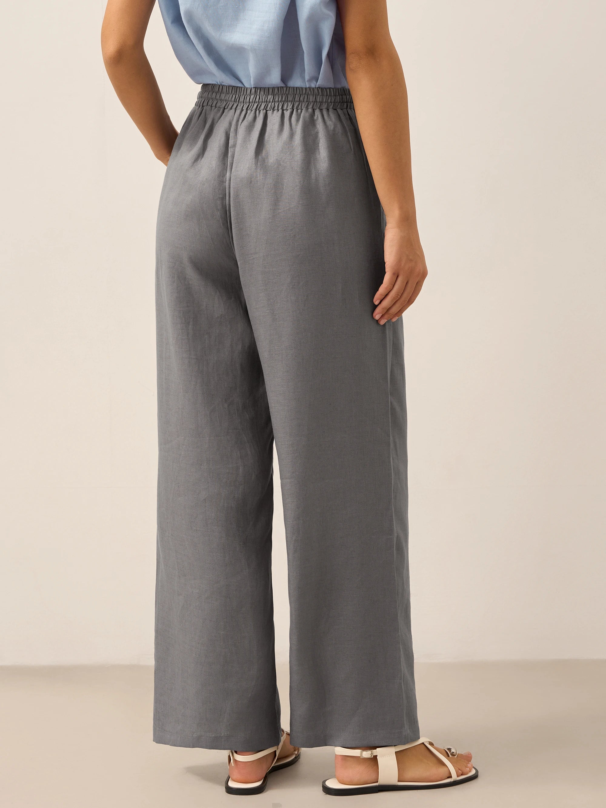 100% Linen Classic Pants LYON