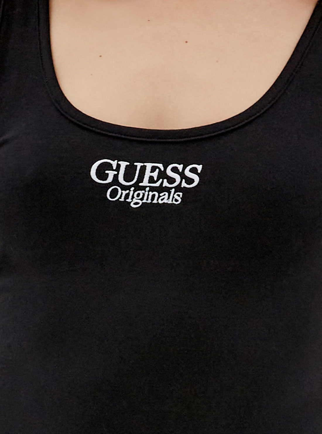 Guess Originals Black Brea Bodysuit Top