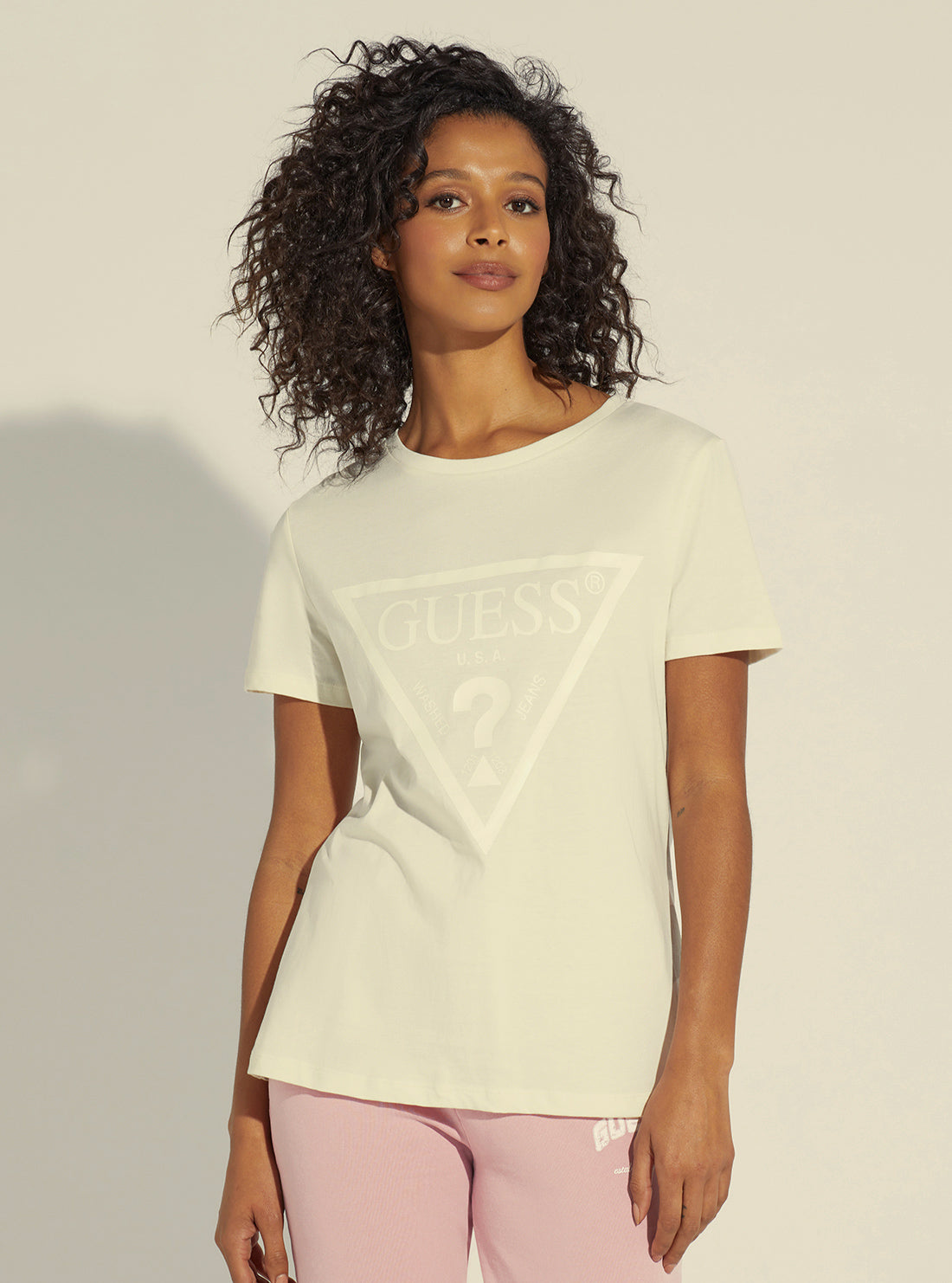 Eco White Adele Active T-Shirt