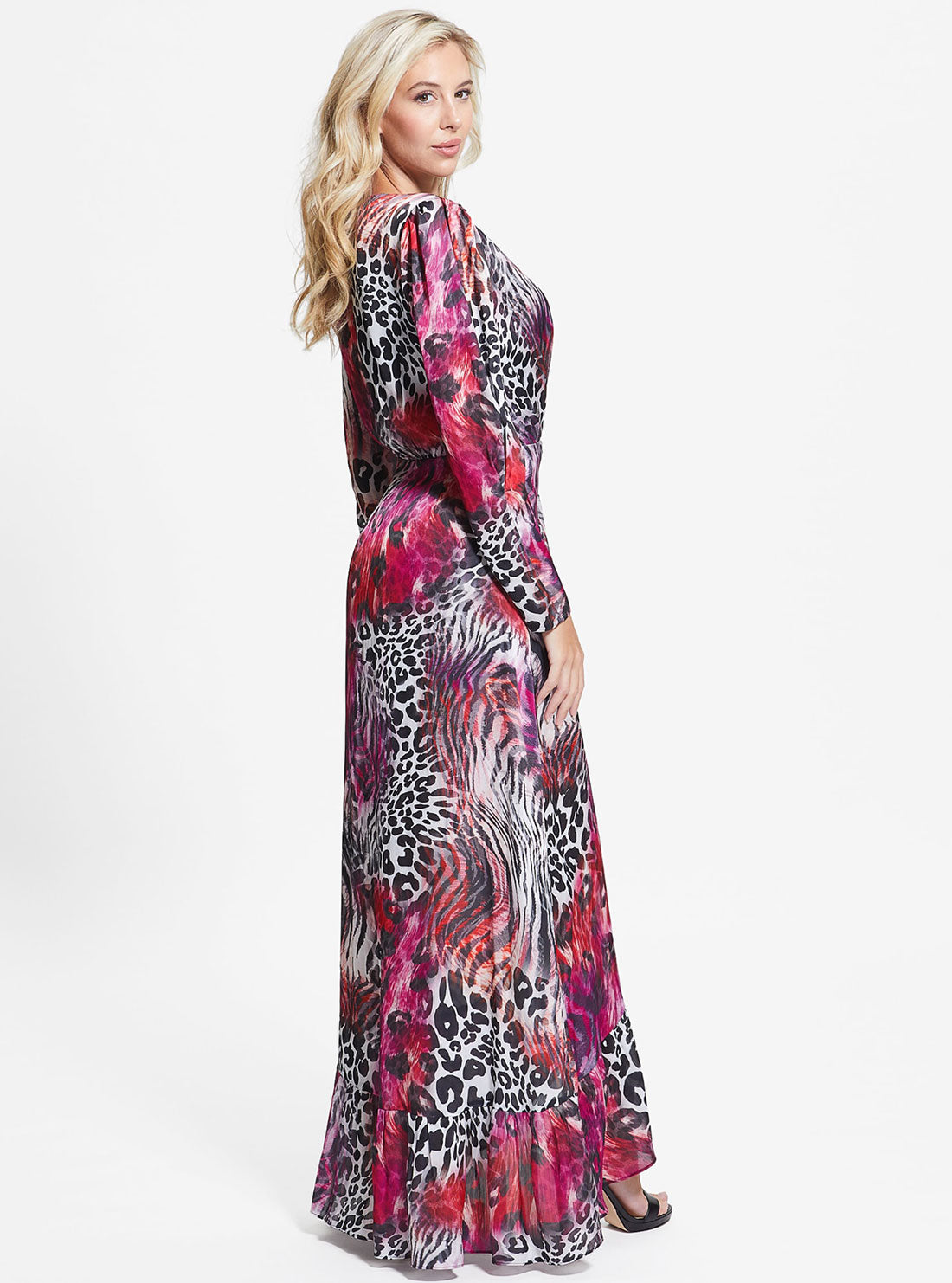 Eco Wildcard Print Luana Maxi Dress