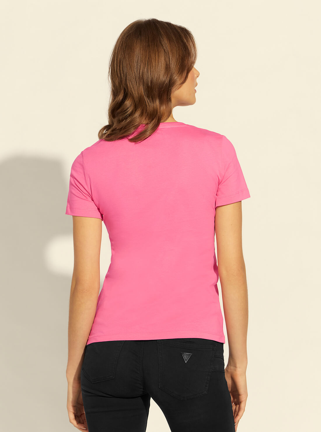 Eco Pink Icon Logo T-Shirt