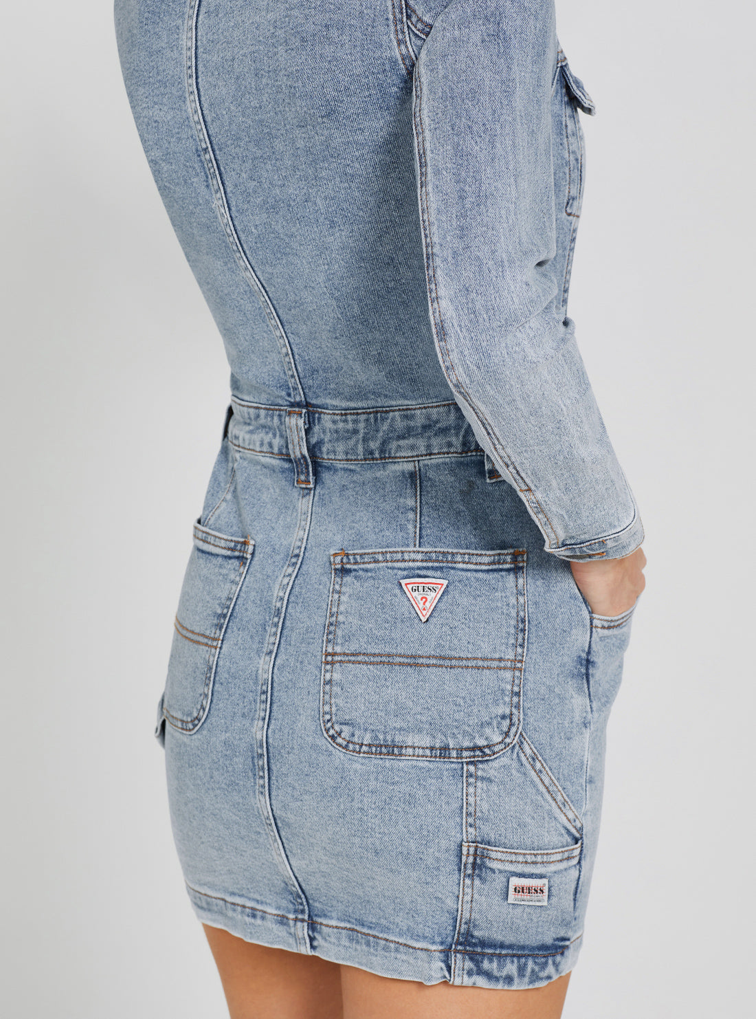 Guess Originals Denim Blue Danielle Mini Dress