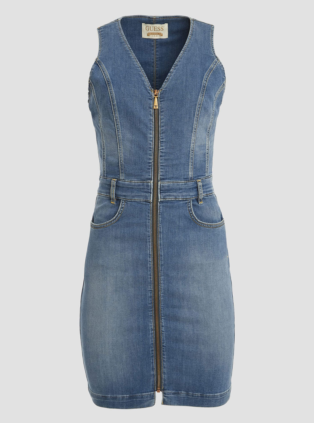 Eco Blue Micol Denim Mini Dress