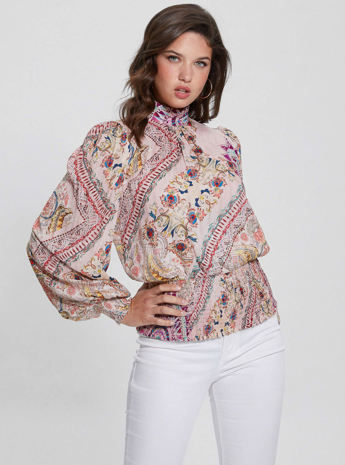 Blush Floral Monique Top