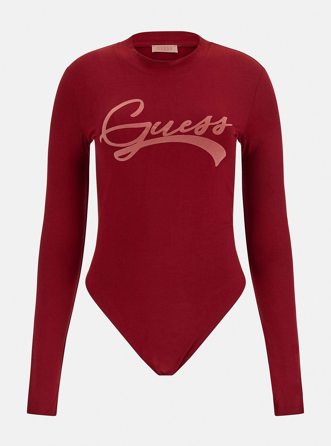 Eco Red Alexandra Logo Bodysuit Top