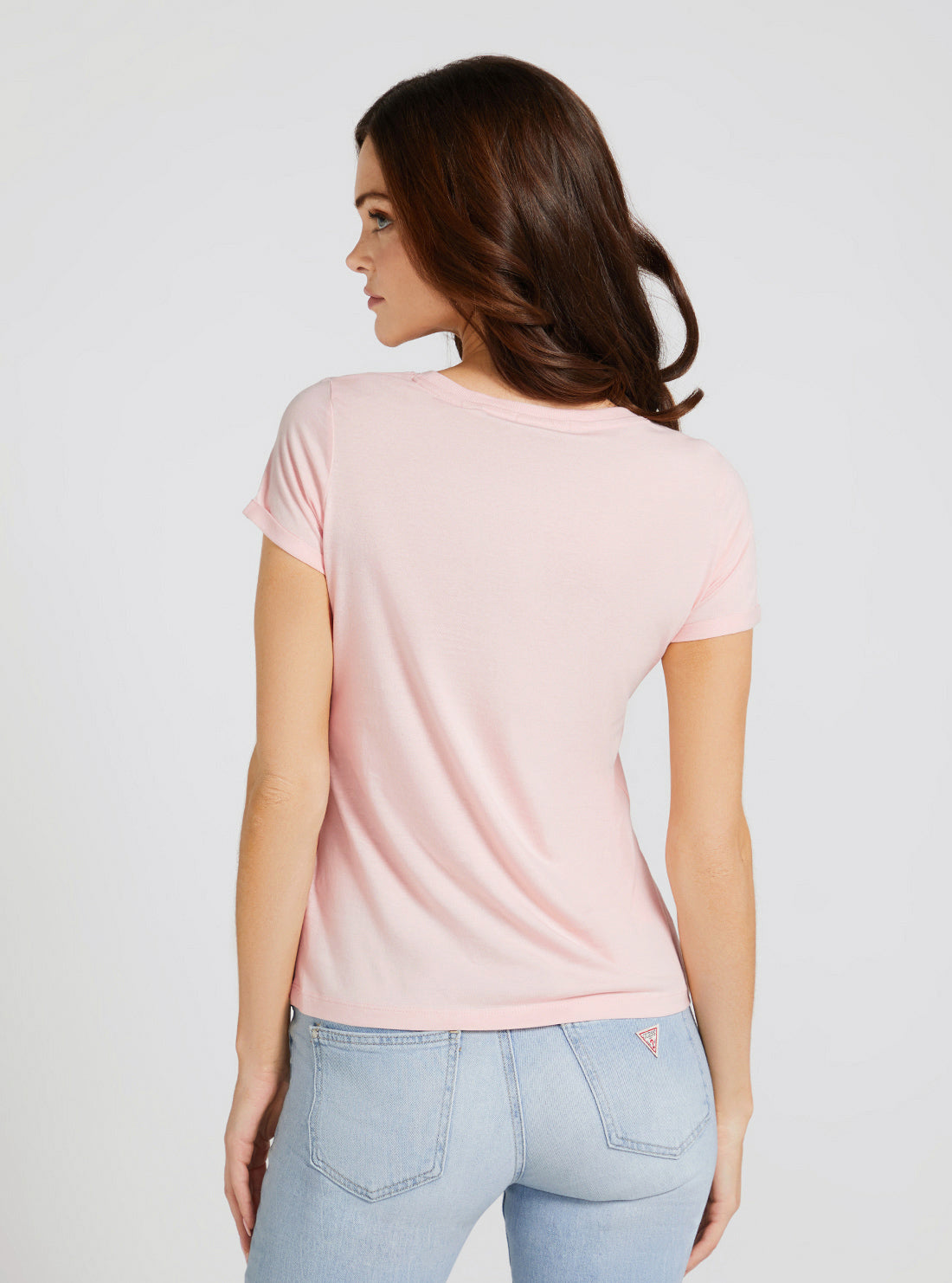Eco Calm Pink Marine Logo T-Shirt