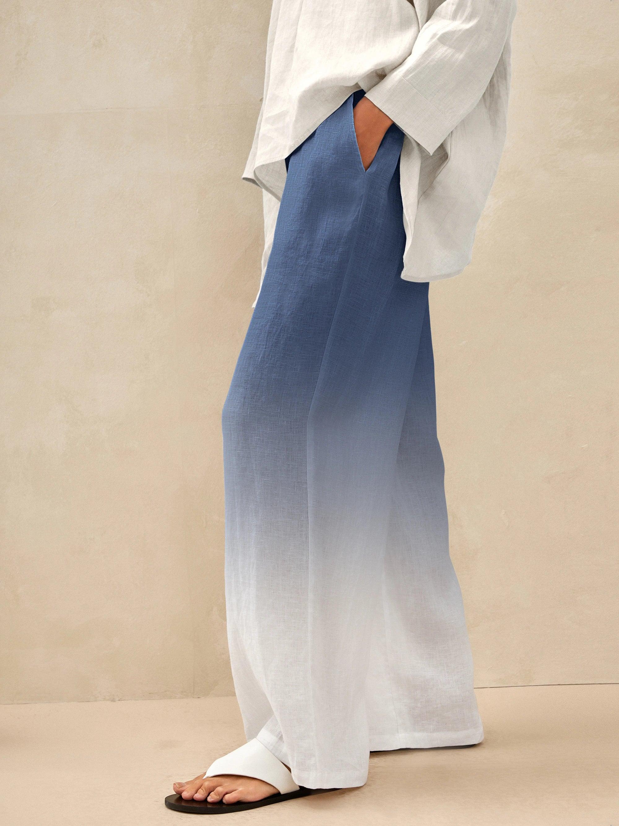 100% Linen Classic Pants LYON