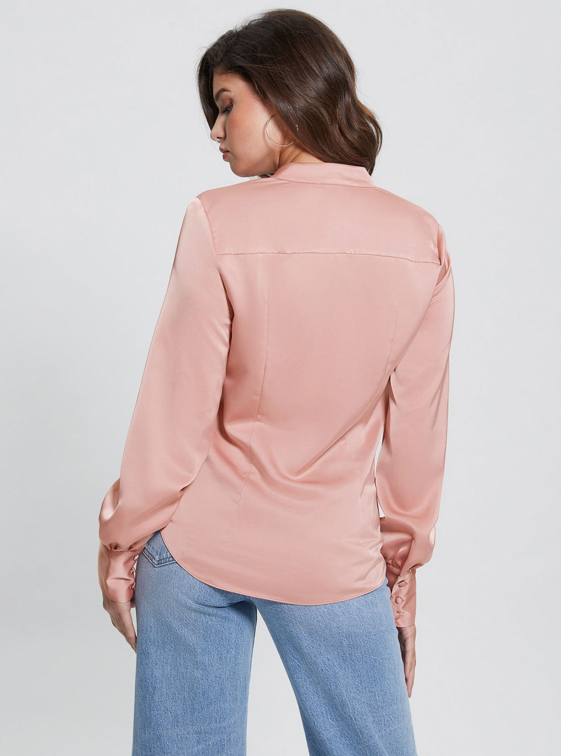 Eco Blush Rita Satin Shirt