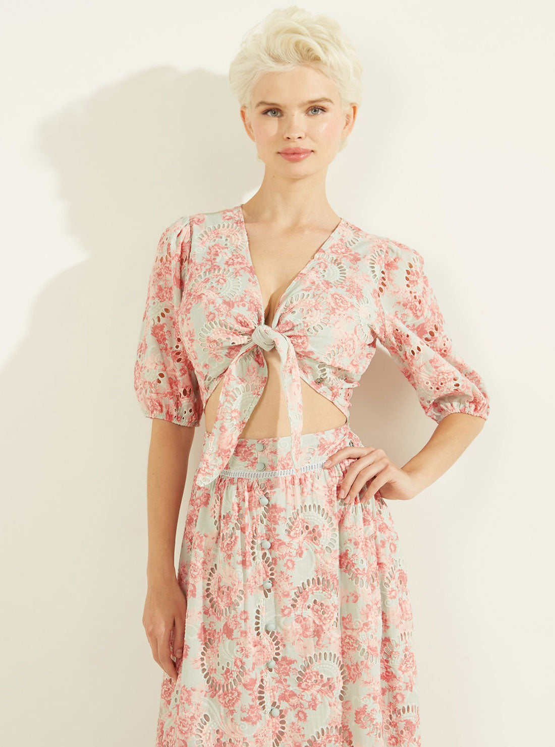 Pink Multi Silvia Top